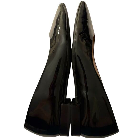 Marc Joseph NYC Bianca CT Black Patent Leather Flats Size 6.5 - Picture 3 of 9
